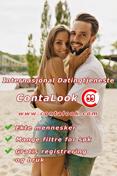 Internasjonal Datingtjeneste. Ekte mennesker. Mange filtre for søk. Gratis registrering og bruk.